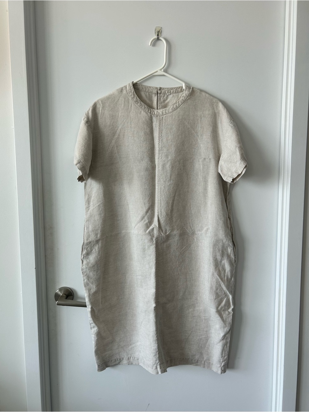 Sleek Linen Dress by Muji 🎌